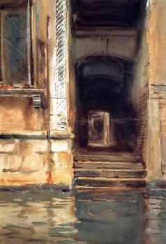 John Singer Sargent : Venetian Doorway